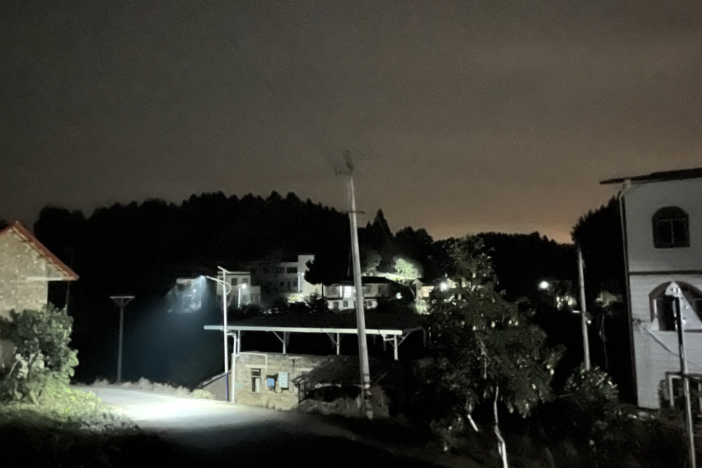 点亮乡村振兴路 ，温暖群众幸福家——省尊龙凯时集团捐资“亮化工程”惠及80余户老百姓